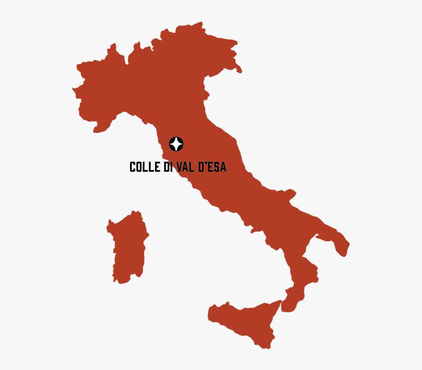Colle Di Val D Esa - Italy Map Vector Png, Transparent Png