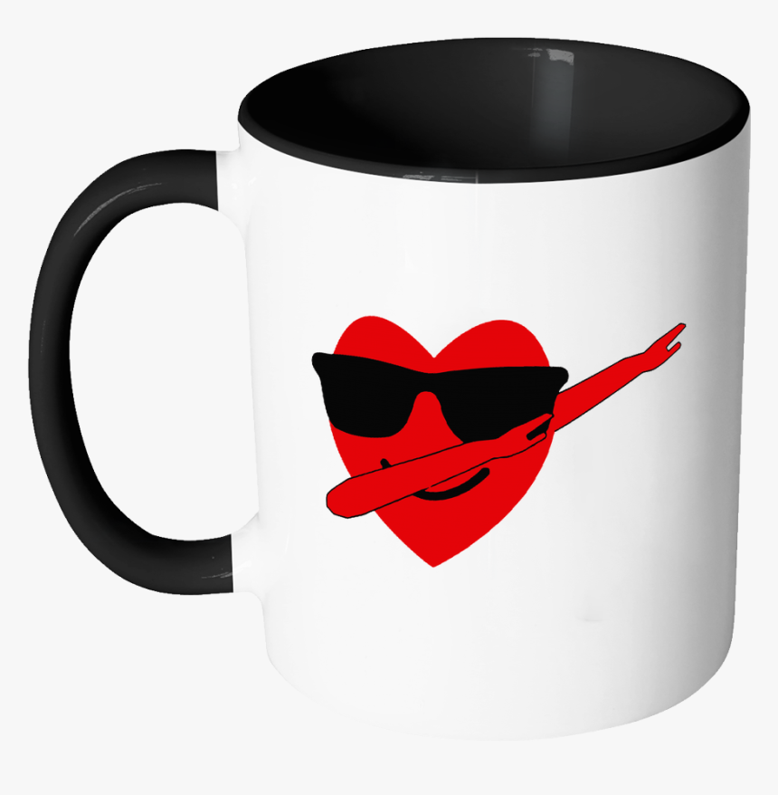 Heart Emoji Dabbing For Valentine S Day Mugs Accent - Im A Cunt Mug, HD Png Download
