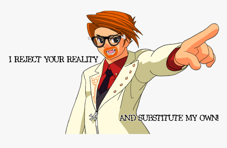 Ushiromiya Battler Pointing Sprite, HD Png Download