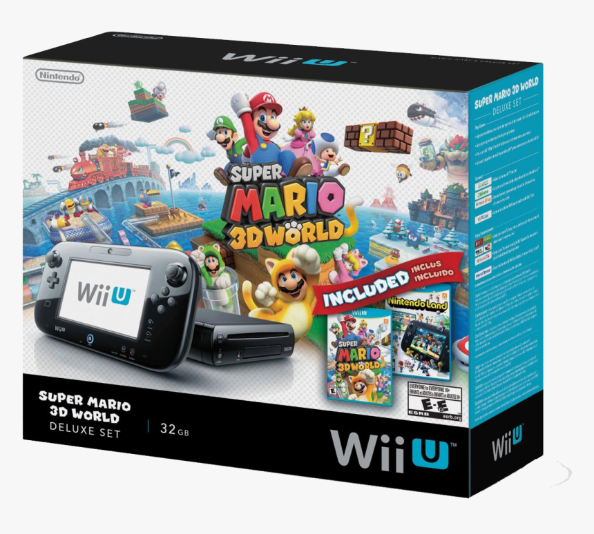 Wii U Precio Super Mario 3d World, HD Png Download