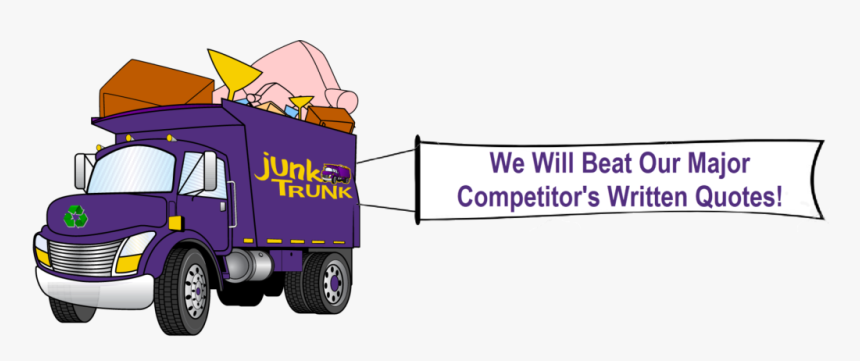 Hauling Junk Truck Clipart Png, Transparent Png