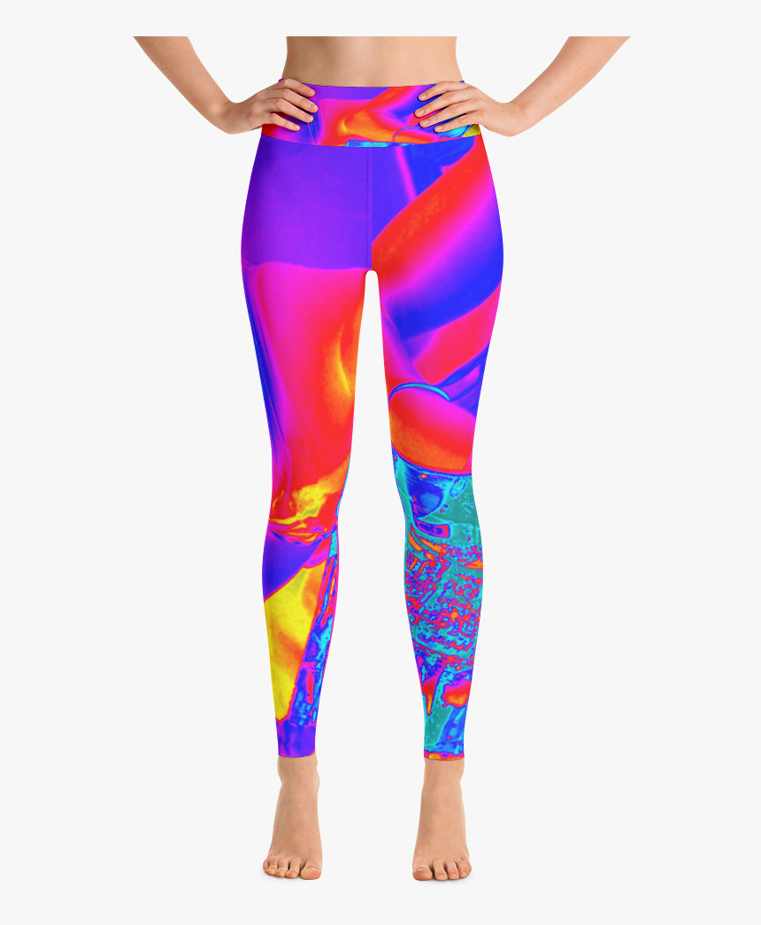 High Waisted Compression Leggings, HD Png Download