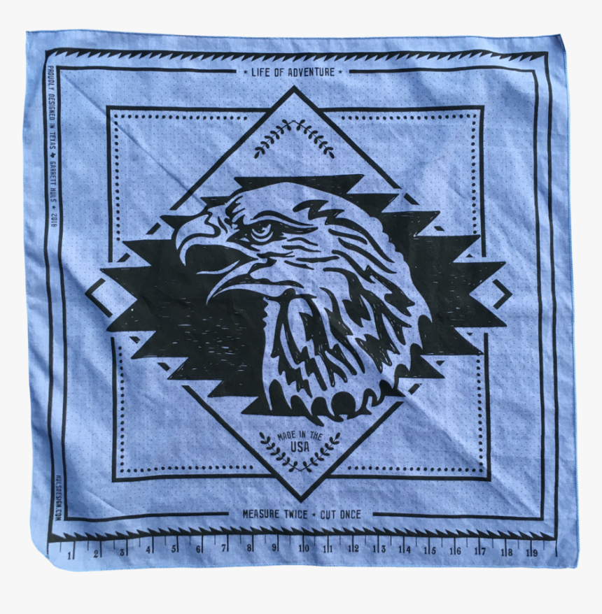 Chambray Bandana Cutout - Eagle, HD Png Download