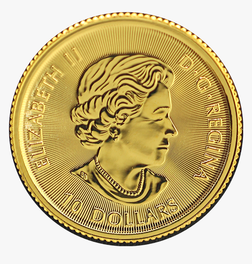Gold Canadian Lucky Dragon - Coin, HD Png Download