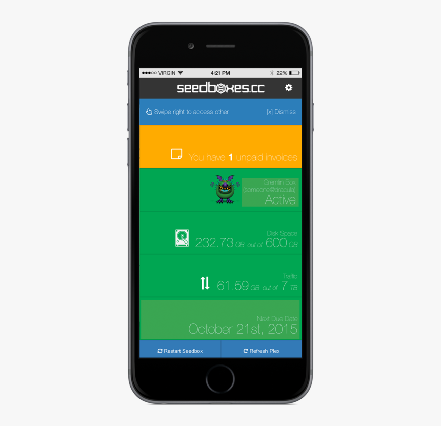 Seedbox App, HD Png Download