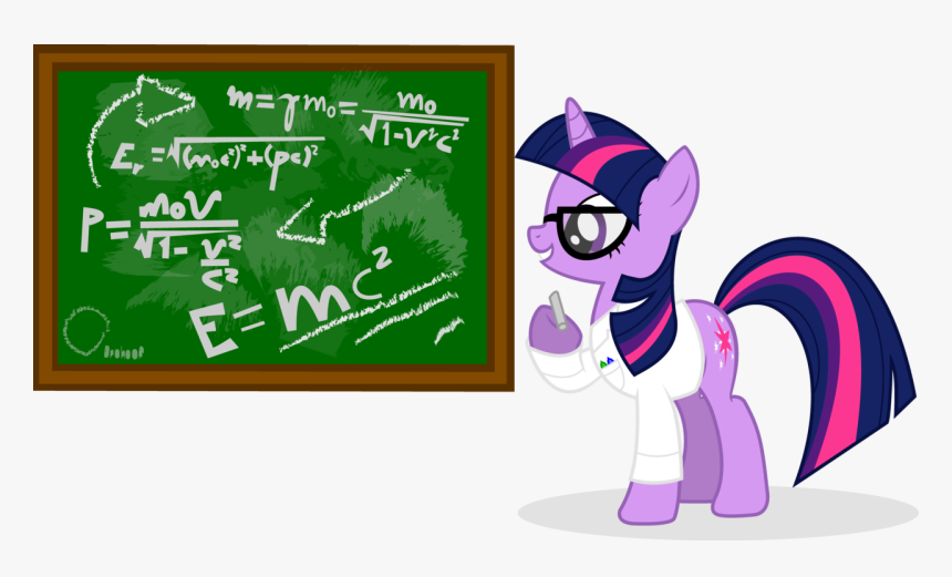 Marcosms88, Chalkboard, Glasses, Safe, Simple Background, - Friendship Is Magic Twilight Sparkle, HD Png Download