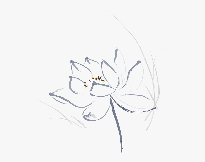 Ink Wash Painting, HD Png Download