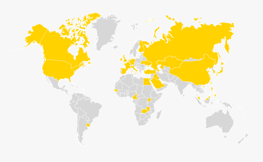 World Map 3d Black, HD Png Download
