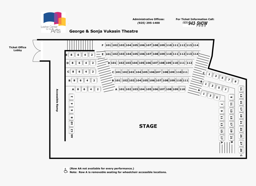 Lesher Center For The Arts, HD Png Download