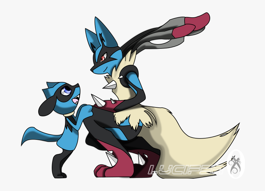 Nate And Mega Lucario - Lucario And Nate, HD Png Download