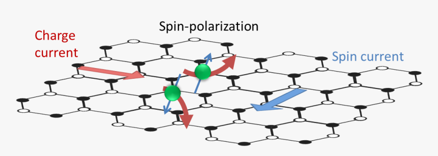 File - Spinhalleffect - Spin Hall Effect, HD Png Download