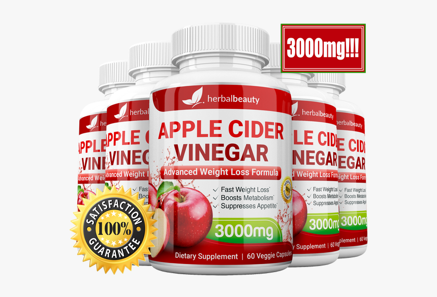 Herbal Beauty Apple Cider Vinegar, HD Png Download