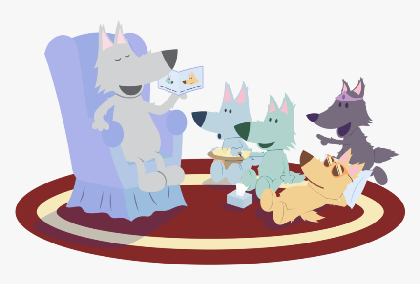 About Page Story Time - Cartoon, HD Png Download