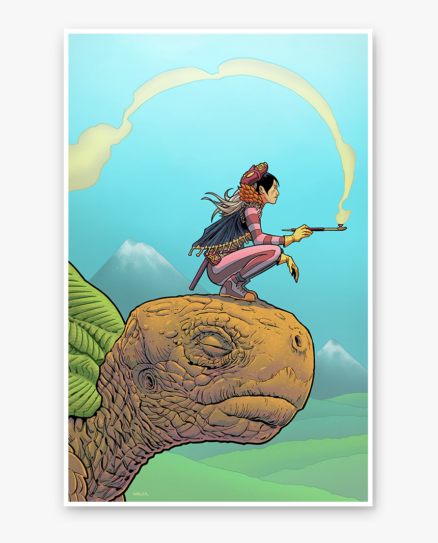 Dragonslayer Print Portrait - Illustration, HD Png Download
