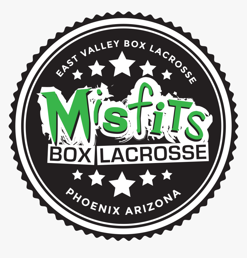 Misfits Box Lacrosse League - Label, HD Png Download