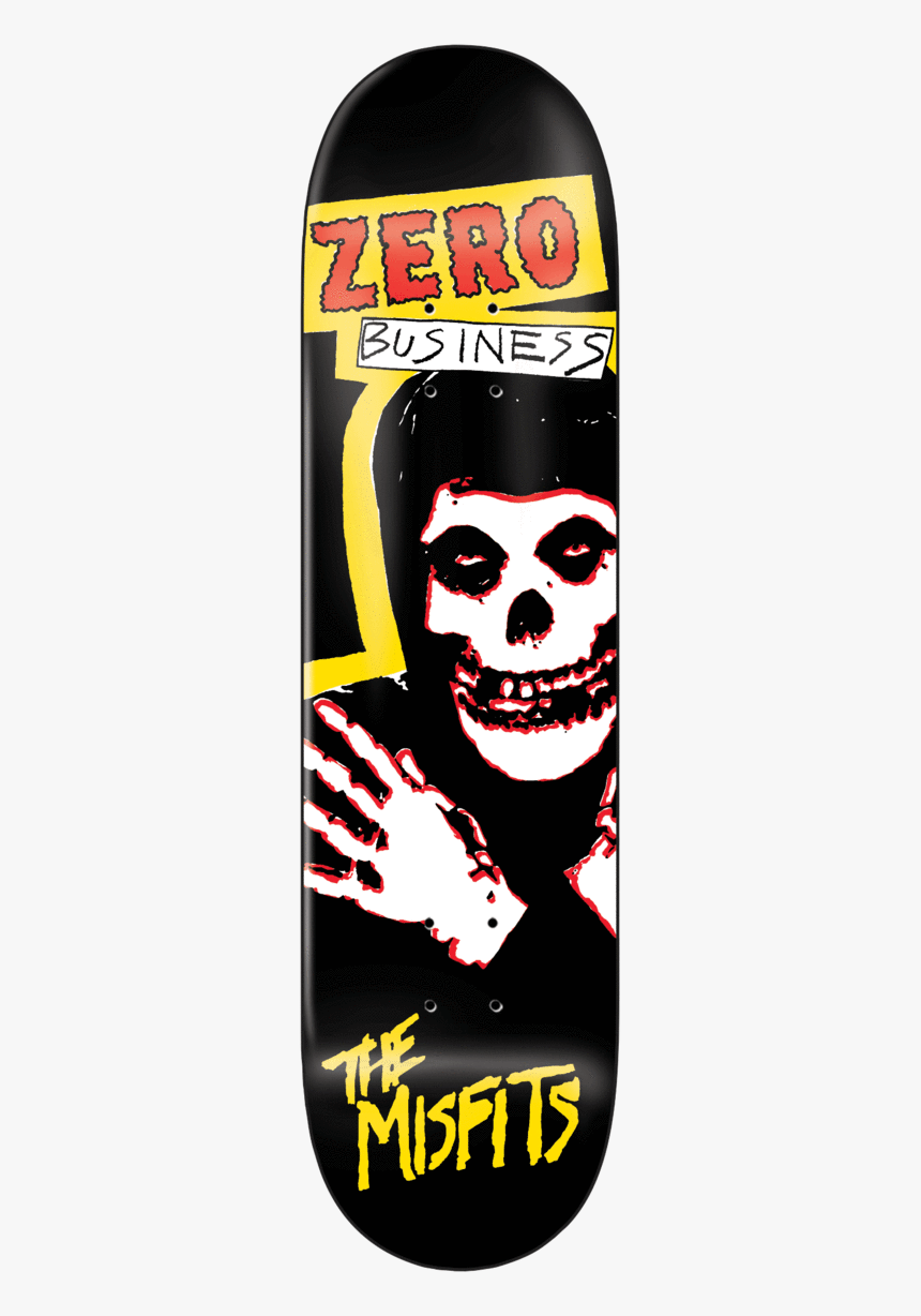 Misfits Zero Skateboards, HD Png Download