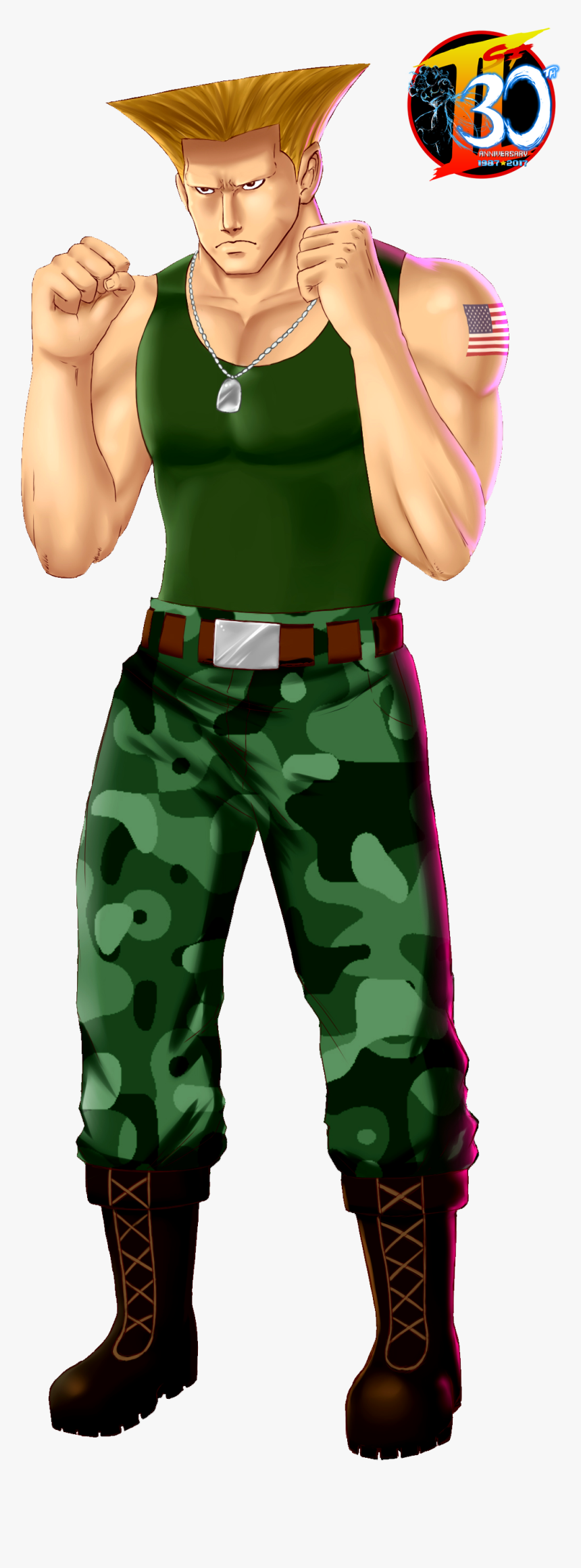 Street Fighter Soldado, HD Png Download