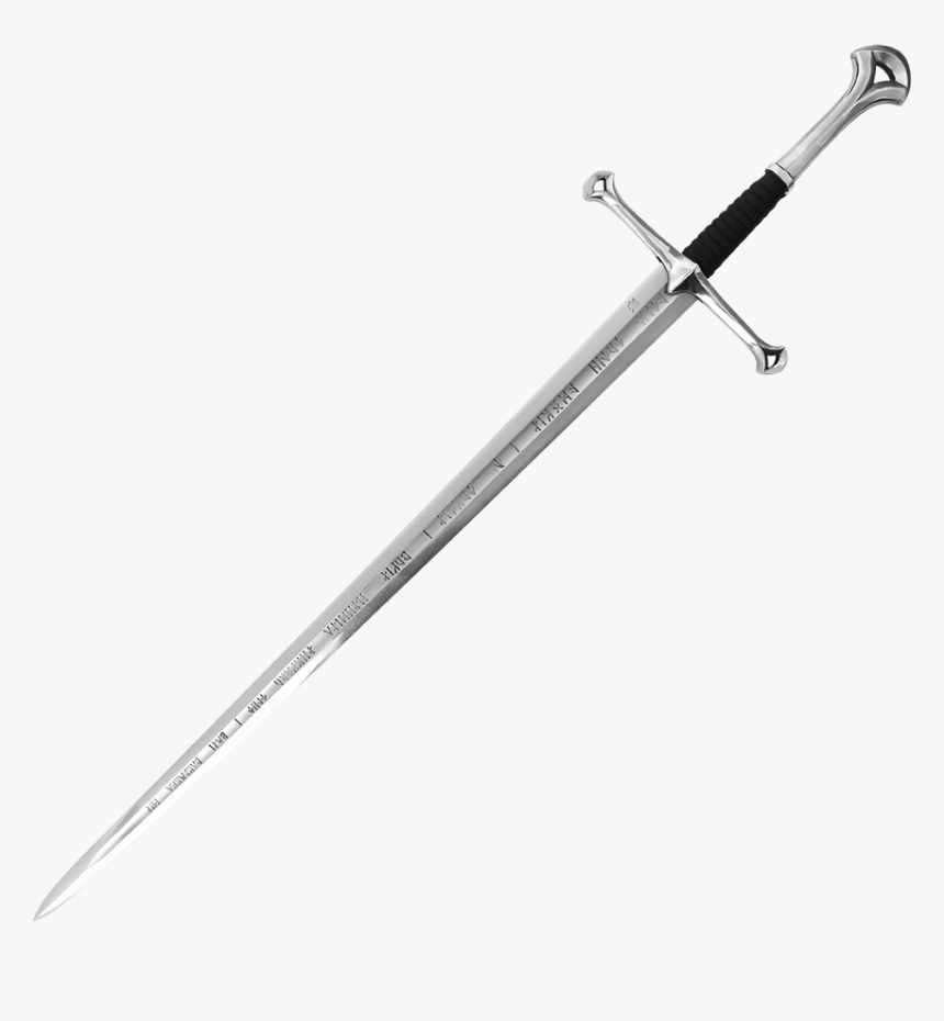 Anduril With Scabbard - Knights Of Templar Sword, HD Png Download