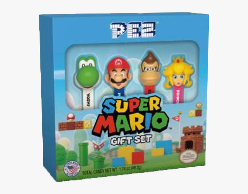 Super Mario Pez Gift Set - Pez Super Mario Gift Set, HD Png Download