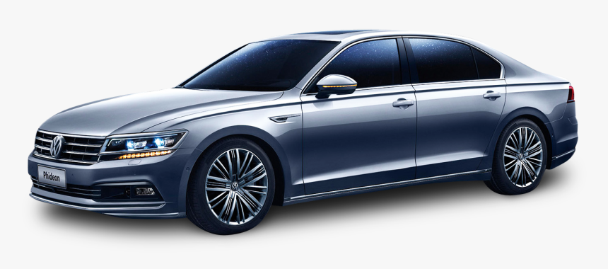Volkswagen Phideon Grey Car Png Image - Vw Phideon, Transparent Png