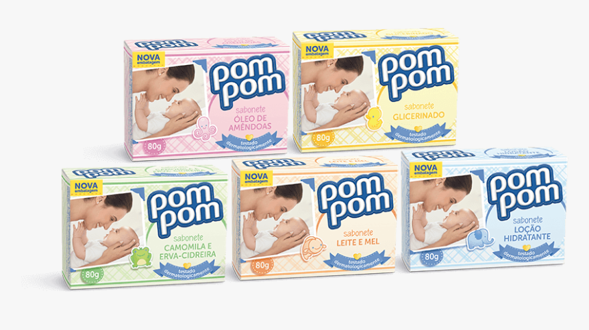 Sabonete Infantil Pompom, HD Png Download