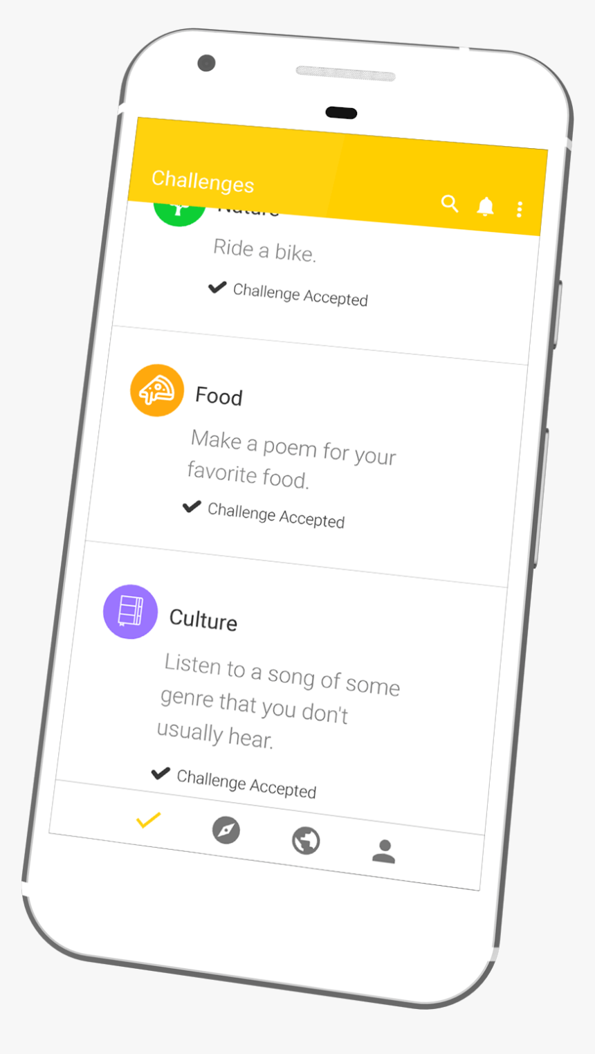 Meet The Challenges - Mobile Phone, HD Png Download