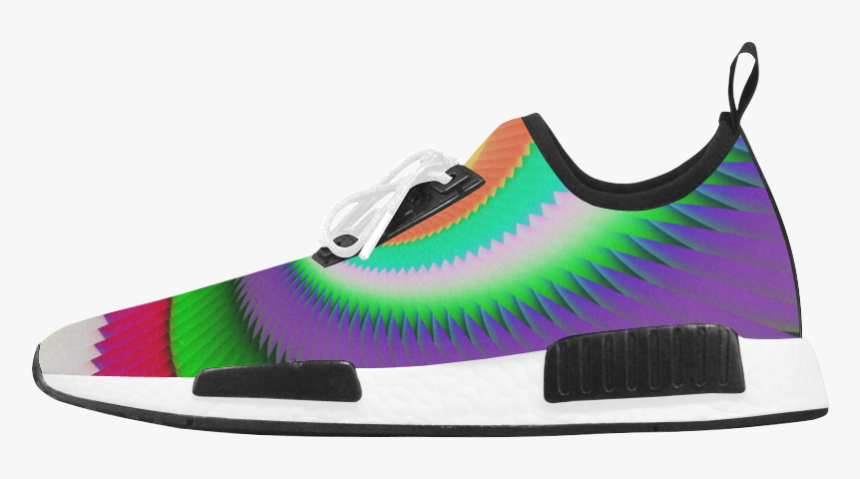 Colorful Spiral Dragon Scales Women’s Draco Running - Paint Brush On Shoe, HD Png Download