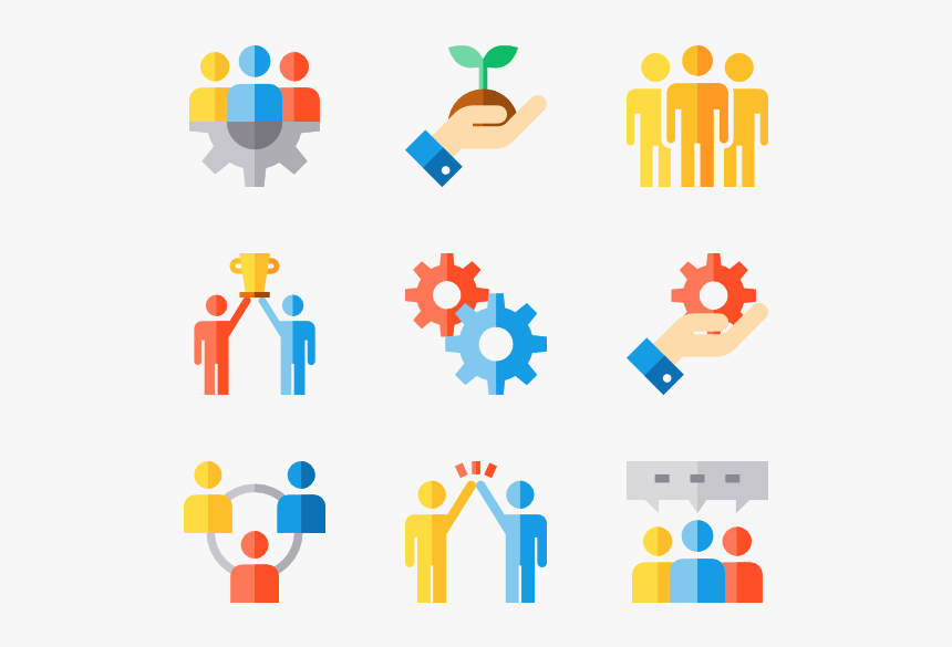 Transparent Teamwork Girls, HD Png Download