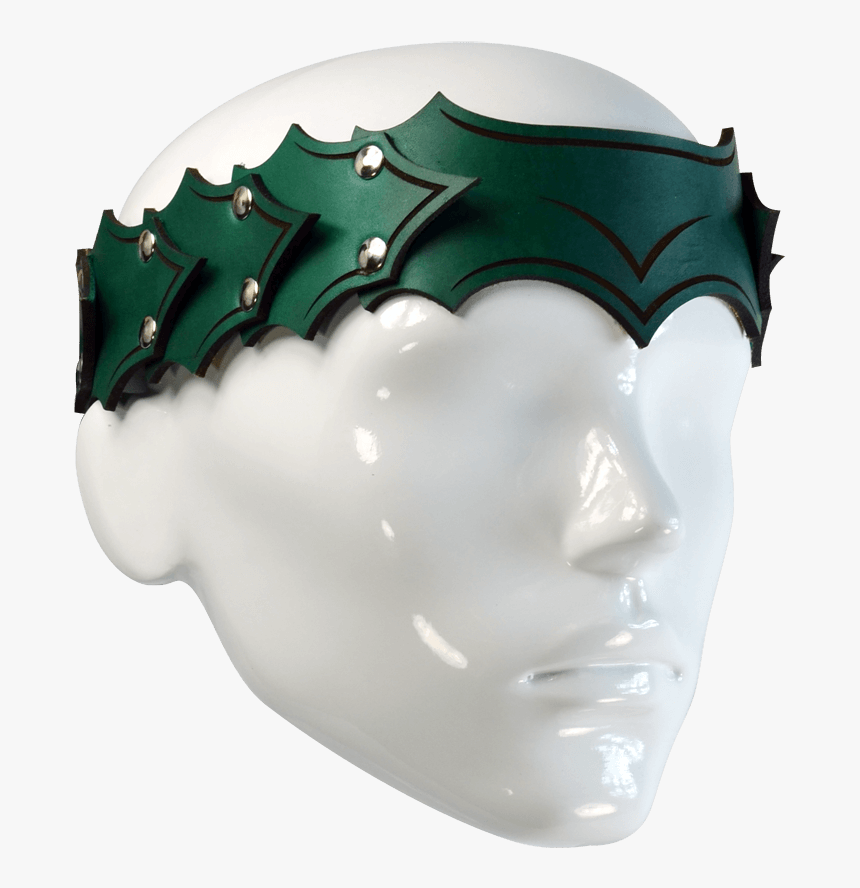 Dragonscale Leather Headband - Mens Medieval Headband, HD Png Download