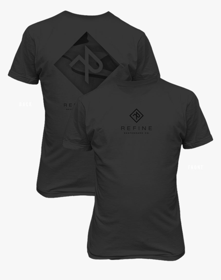 Refine T Shirt Pool Front Back V3 - Active Shirt, HD Png Download