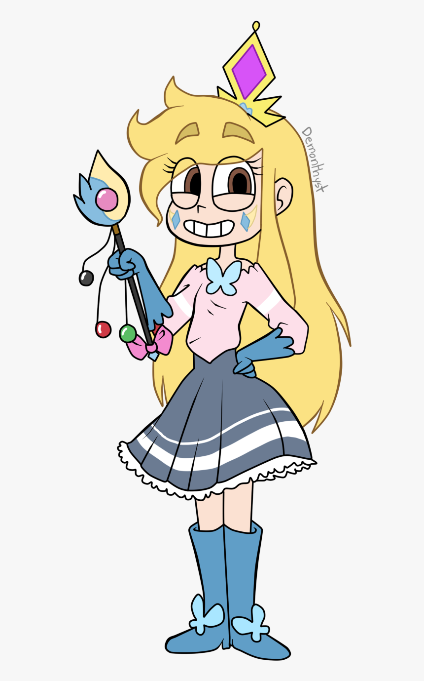 “crystal The Artist”
my Starco Child Version - Cartoon, HD Png Download