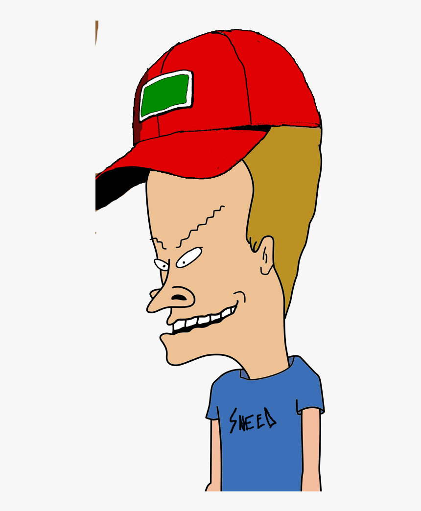 Beavis White Background, HD Png Download