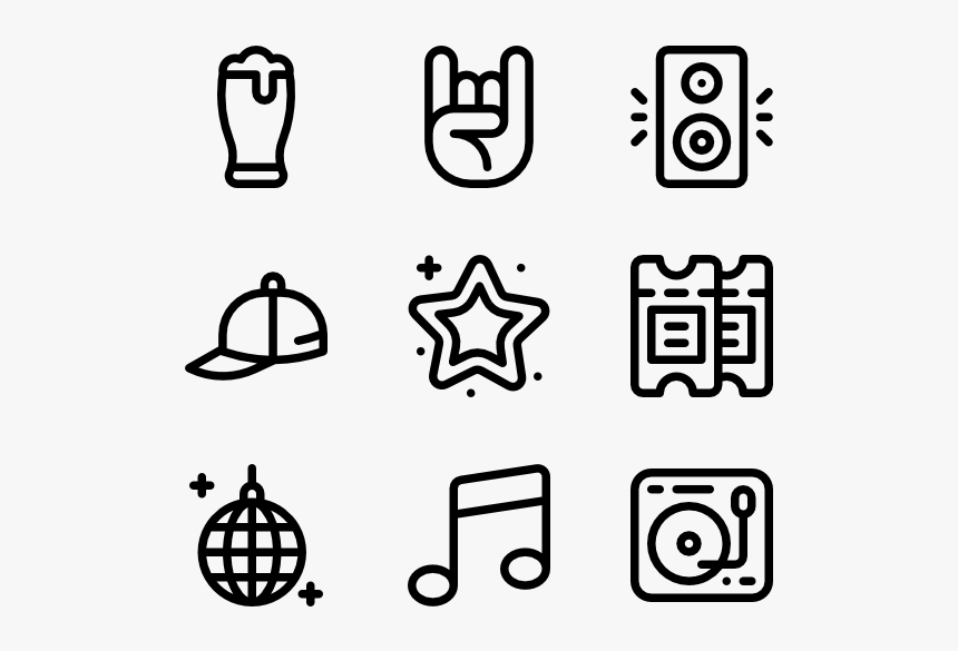 Bed And Breakfast Icons, HD Png Download