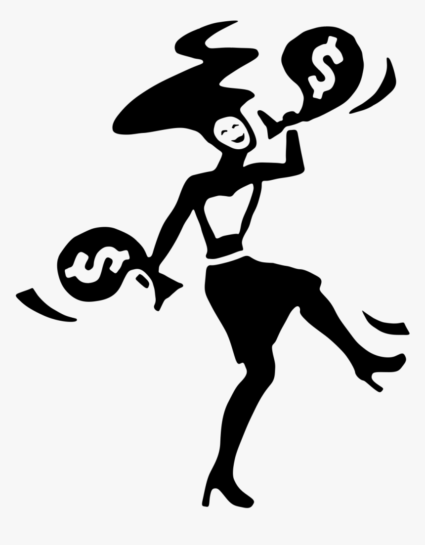 Dance With Your Money Offers Financial Advice For Women - Illustration, HD Png Download