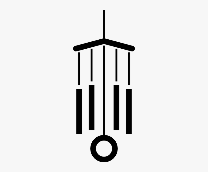 Free Wind Chime Clipart, HD Png Download