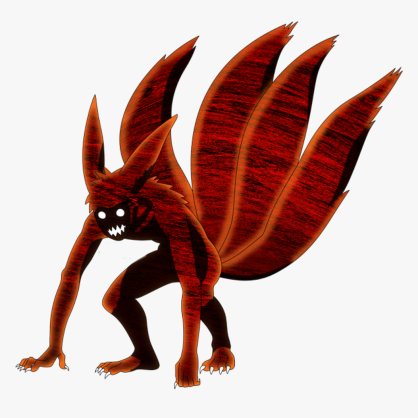 #naruto #shippuden #ninetails #uzumaki - Illustration, HD Png Download