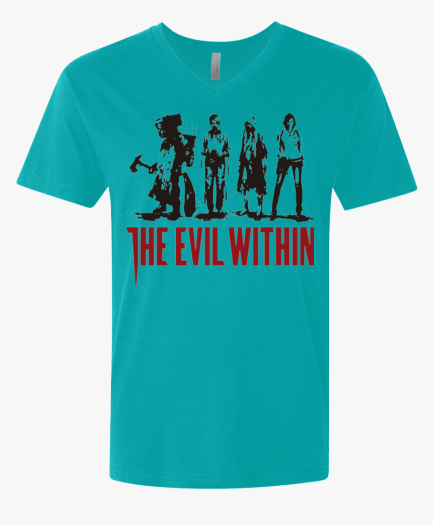 The Evil Within Men S Premium V-neck - Golf Tournament T Shirt Ideas, HD Png Download