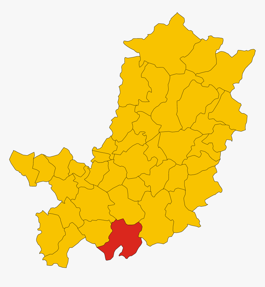 Map Of Comune Of Barberino Tavarnelle - Comune Borgo San Lorenzo, HD Png Download