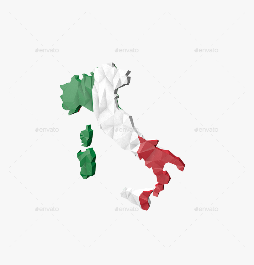 Italy Country Outline Clipart Italy Map - Italy Silhouette, HD Png Download