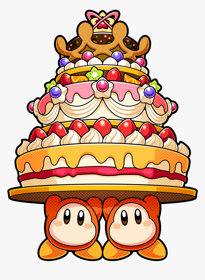 Kirby Battle Royale Art - Kirby Battle Royale Cake, HD Png Download