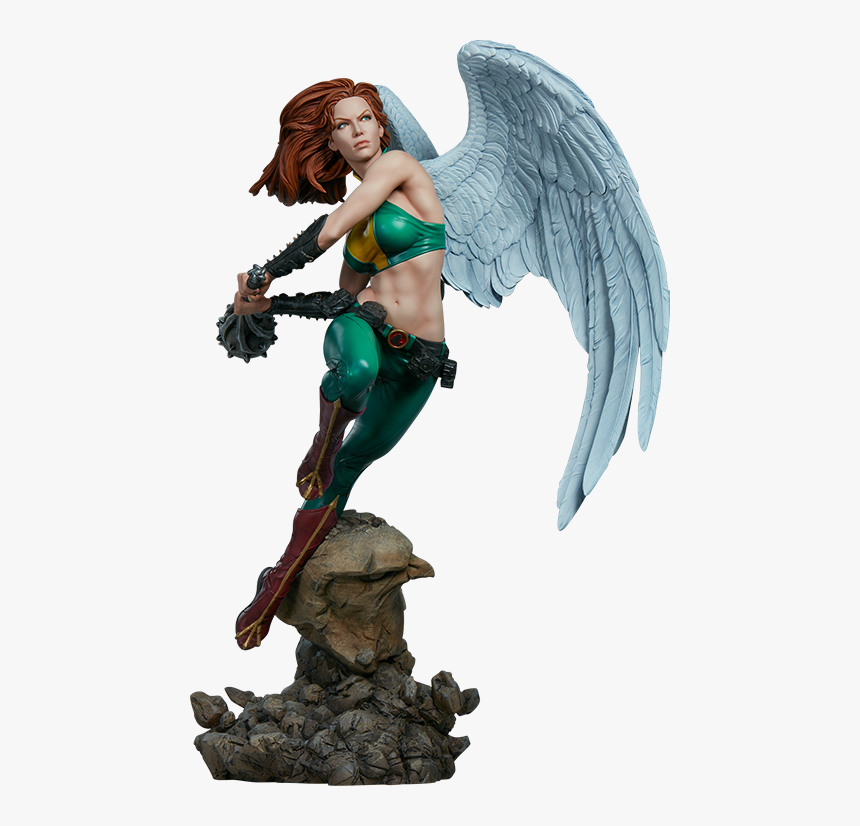 Hawkgirl Sideshow Premium Format, HD Png Download