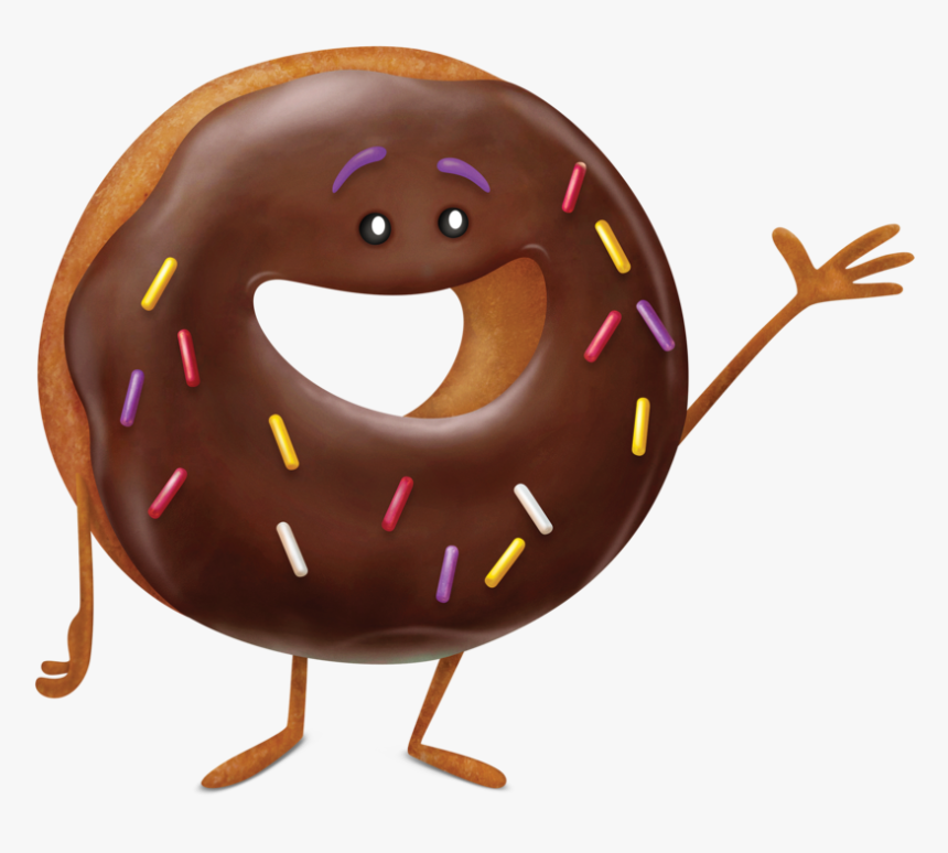 Aire Website Emoji Doughnut, HD Png Download