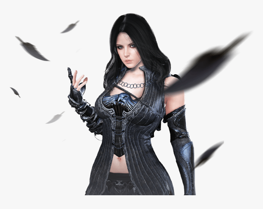Black Desert Mobile Sorceress, HD Png Download