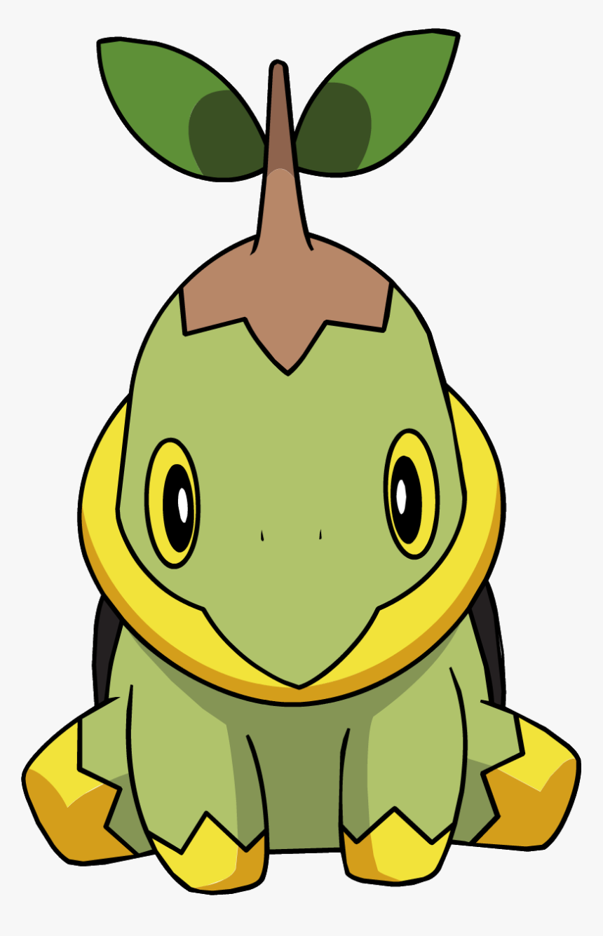 Turtwig Face, HD Png Download