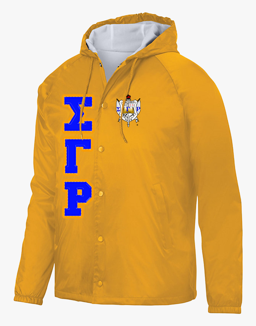 Augusta Hooded Coach's Jacket, HD Png Download