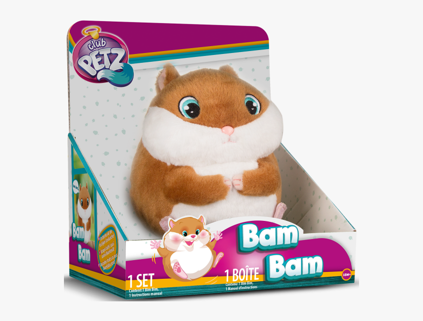 95090im4 Box 01 Vus - Club Petz Bam Bam Hamster, HD Png Download