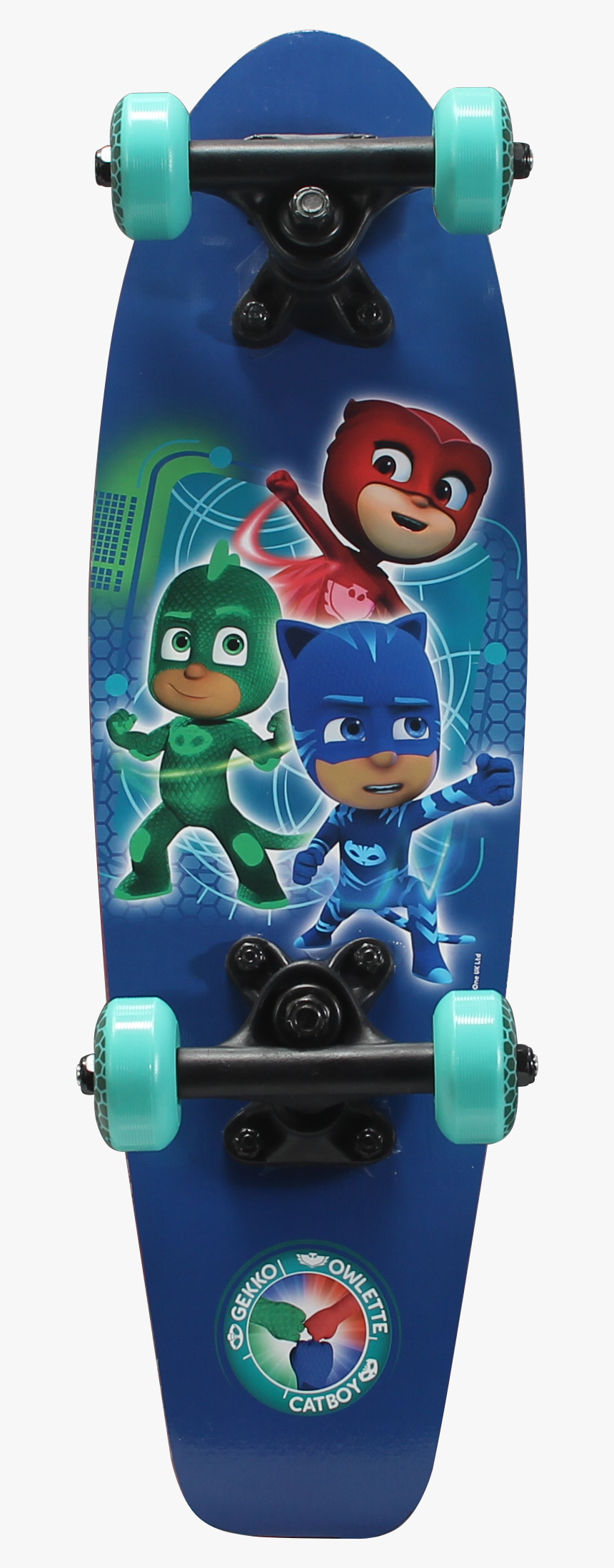 Playwheels Pj Masks 21 Wood Cruiser Skateboard, Power - Skateboard Pj Masks, HD Png Download