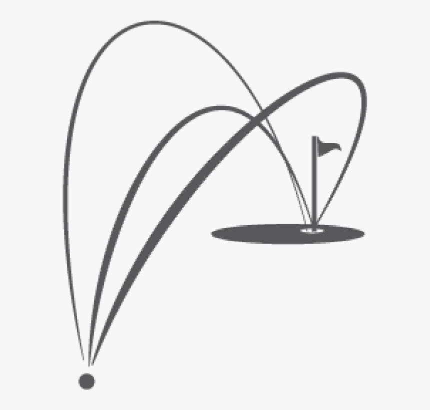 Golf Ball Flight Png, Transparent Png