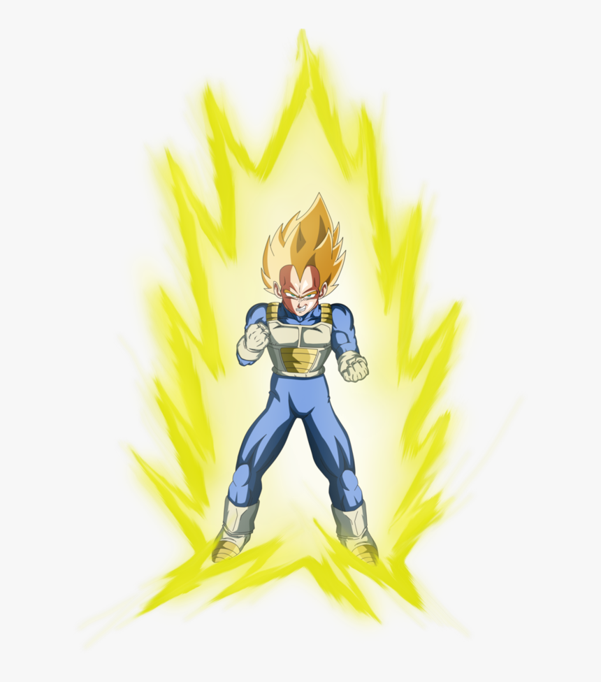 Aura Drawing Ssj2 - Cartoon, HD Png Download