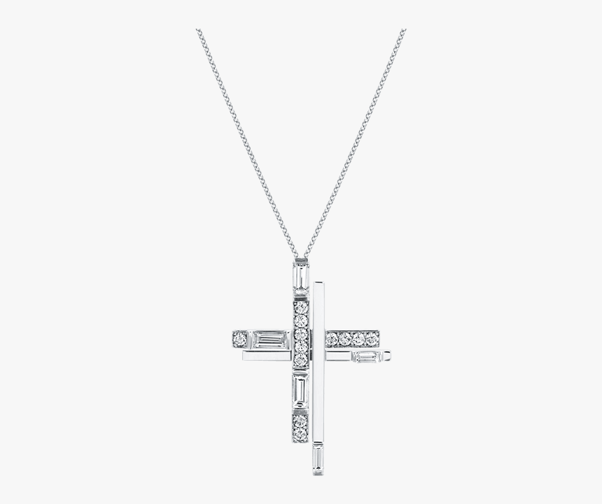 Symbols By Harry Winston, Diamond Cross Pendant - Pendant, HD Png Download